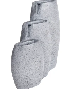 Outlet Beliani Fontana da giardino ARKLE LED Grigio