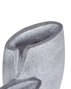 Outlet Beliani Fontana da giardino ARKLE LED Grigio