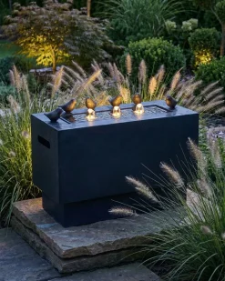Hot Beliani Fontana da giardino FERRERA Nero