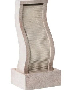 Best Beliani Fontana da giardino LED FORMIGA Beige
