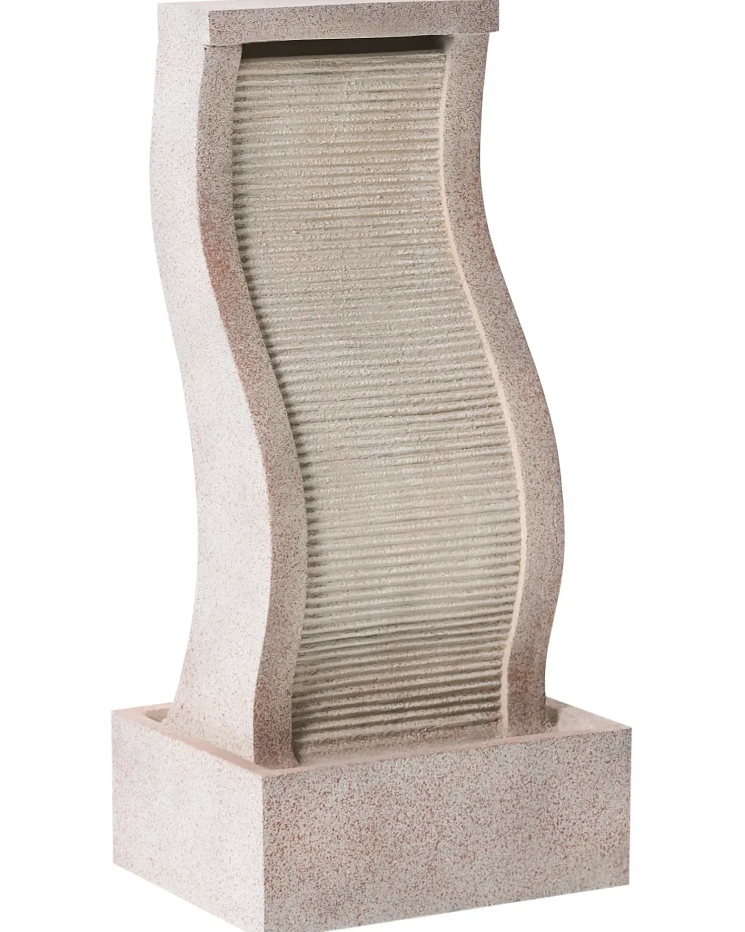 Best Beliani Fontana da giardino LED FORMIGA Beige