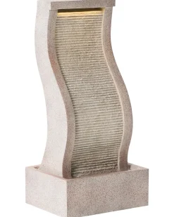 Best Beliani Fontana da giardino LED FORMIGA Beige