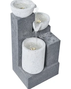 Sale Beliani Fontana da giardino LED NAGAMI Grigio