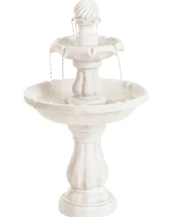 Best Beliani Fontana da giardino LIMBARA chiaro Beige