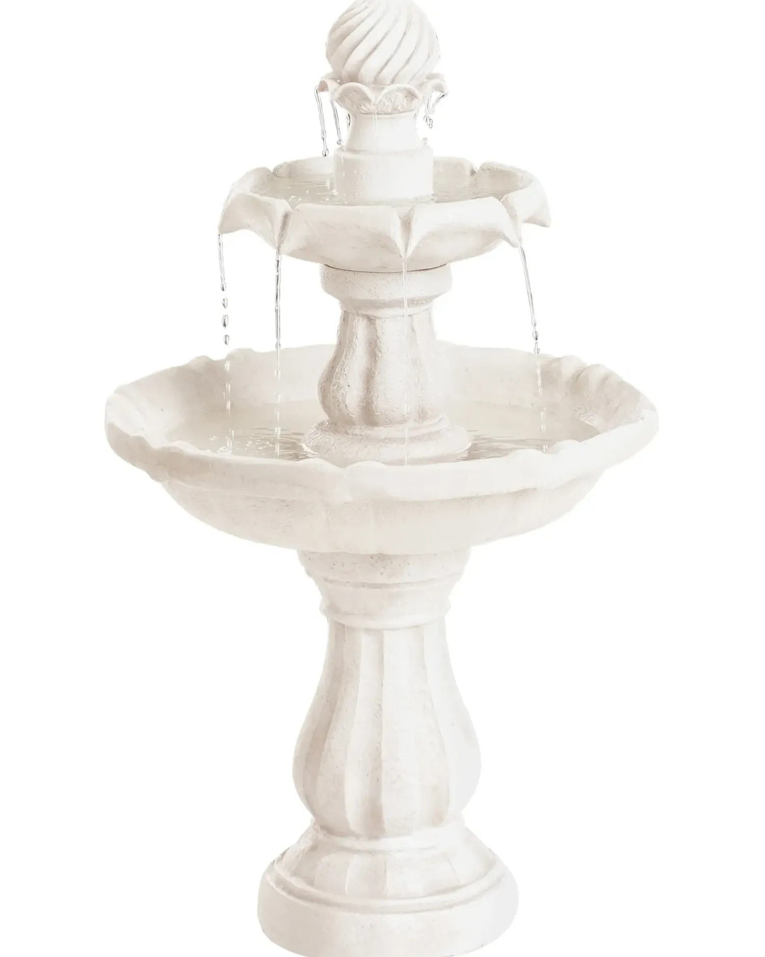 Best Beliani Fontana da giardino LIMBARA chiaro Beige