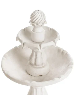Best Beliani Fontana da giardino LIMBARA chiaro Beige