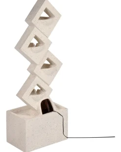 Online Beliani Fontana da giardino SHEGAR LED Beige