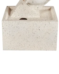 Online Beliani Fontana da giardino SHEGAR LED Beige