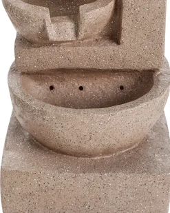 Clearance Beliani Fontana da giardino VALLESINELLA chiaro Marrone