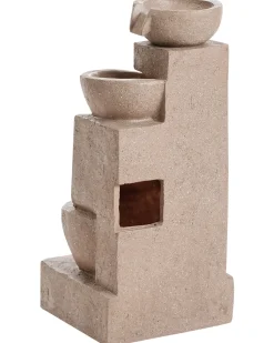 Clearance Beliani Fontana da giardino VALLESINELLA chiaro Marrone