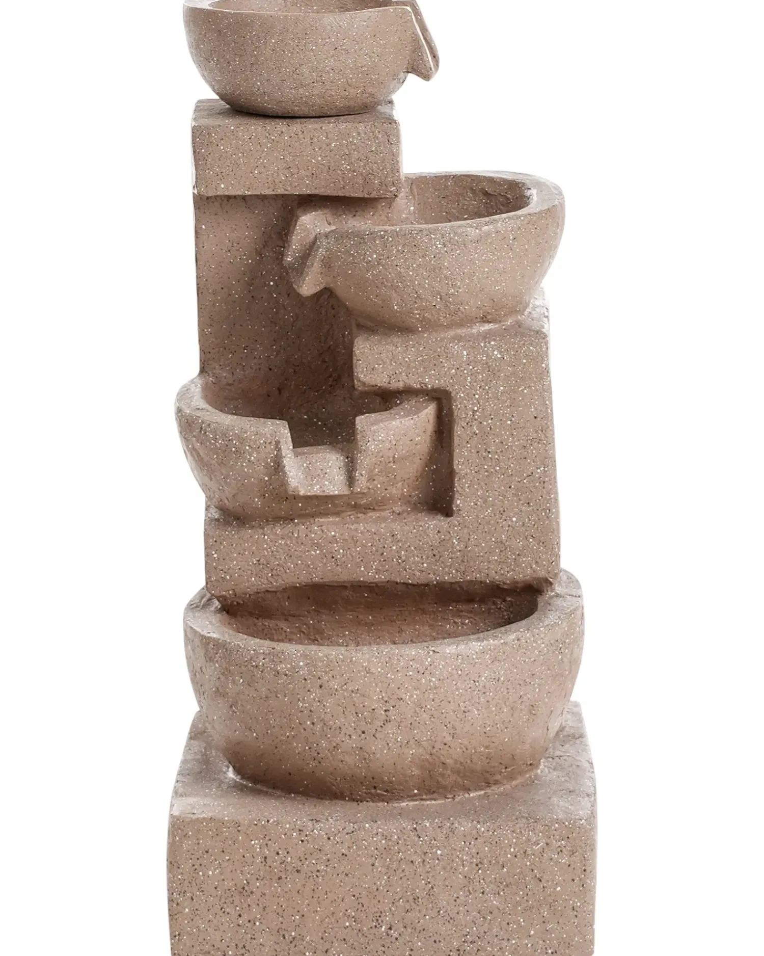 Clearance Beliani Fontana da giardino VALLESINELLA chiaro Marrone
