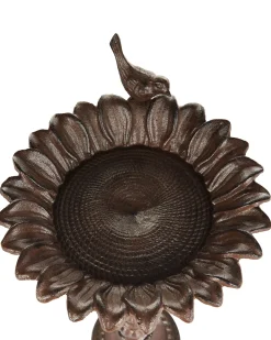 Best Beliani Fontana per uccelli BLACKBIRD Marrone