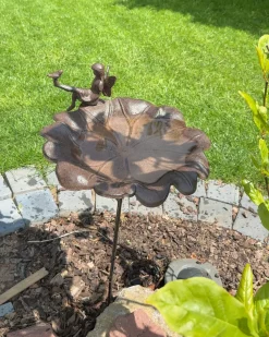 Best Beliani Fontana per uccelli MAGPIE Marrone