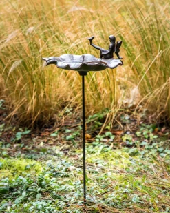 Best Beliani Fontana per uccelli MAGPIE Marrone