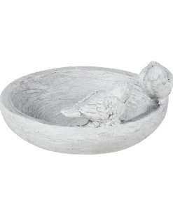 Clearance Beliani Fontana per uccelli MAMOU Uccello Grigio