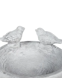 Clearance Beliani Fontana per uccelli MAMOU Uccello Grigio