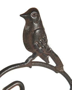 Beliani Fontana per uccelli SPARROW Marrone