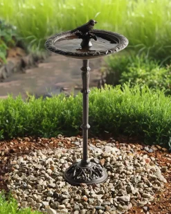 Sale Beliani Fontana per uccelli SWALLOW Marrone