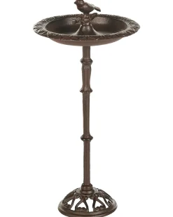 Sale Beliani Fontana per uccelli SWALLOW Marrone