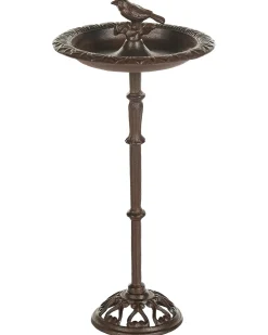 Sale Beliani Fontana per uccelli SWALLOW Marrone