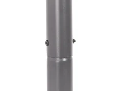 Online Beliani Gazebo AVENTINE Metallo 300 cm 300 cm Grigio Grigio Nero