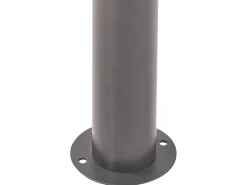 Online Beliani Gazebo AVENTINE Metallo 300 cm 300 cm Grigio Grigio Nero