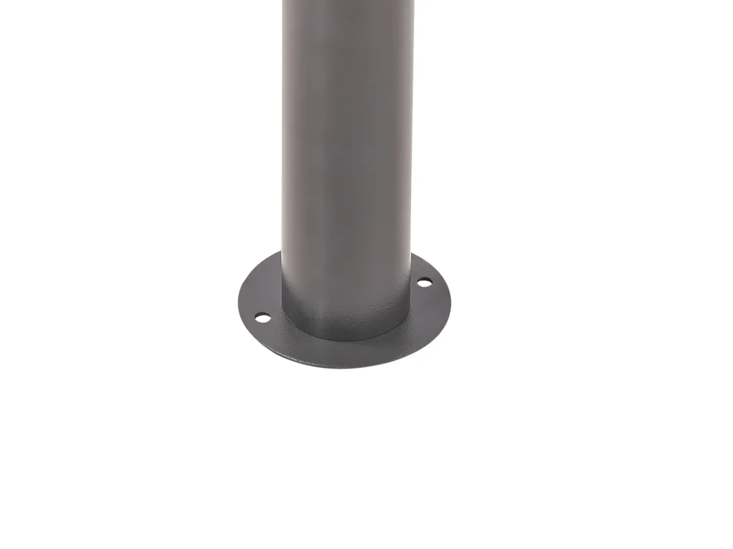 Discount Beliani Gazebo AVENTINE Metallo 300 cm 300 cm Grigio scuro Grigio Nero