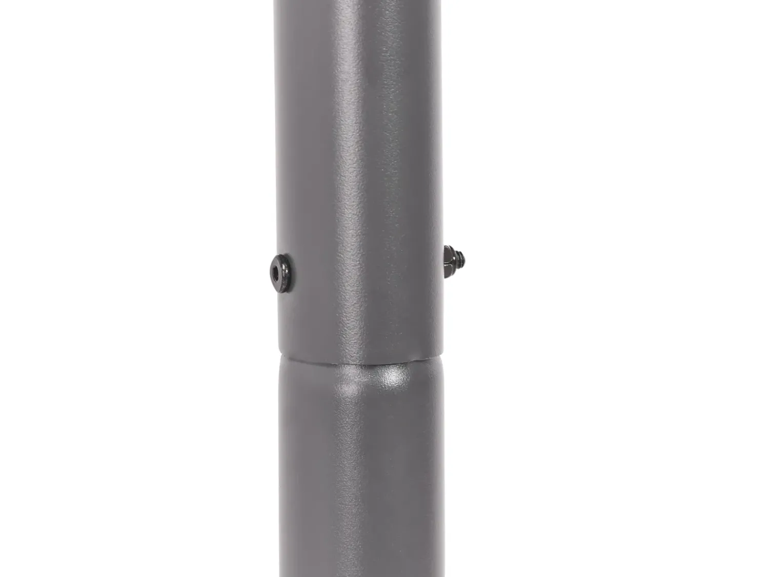 Discount Beliani Gazebo AVENTINE Metallo 300 cm 300 cm Grigio scuro Grigio Nero