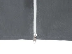 Online Beliani Gazebo COLOS Metallo 400 cm 300 cm Grigio grafite Grigio Nero
