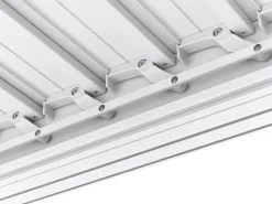 Online Beliani Gazebo FORNOLI Metallo 296 cm 296 cm Bianco