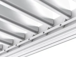 Online Beliani Gazebo FORNOLI Metallo 296 cm 296 cm Bianco