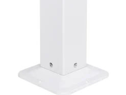 Online Beliani Gazebo FORNOLI Metallo 296 cm 296 cm Bianco