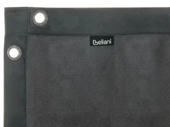 Online Beliani Gazebo VIMINO Metallo 282 cm 294 cm Grigio scuro Grigio Nero