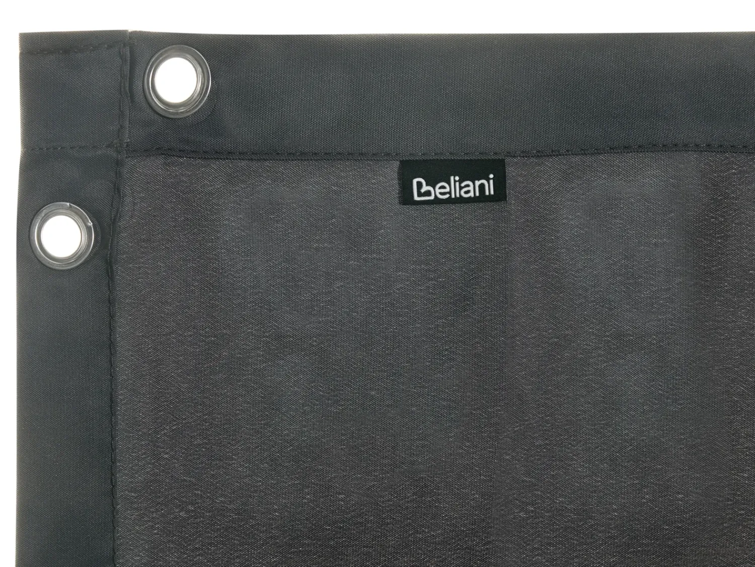 Online Beliani Gazebo VIMINO Metallo 282 cm 294 cm Grigio scuro Grigio Nero