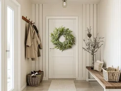 Outlet Beliani Ghirlanda Decorativa GAMRUN 70 cm Verde