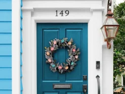 Clearance Beliani Ghirlanda Decorativa LAJARES 50 cm Multicolore