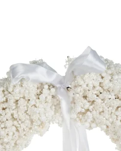 New Beliani Ghirlanda di Natale ARESJON 40 cm Bianco