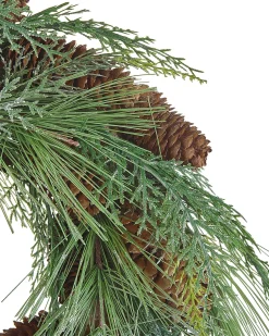 Beliani Ghirlanda di Natale ASTURIA 34 cm Verde