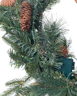 Hot Beliani Ghirlanda di Natale LED KAMERUN 60 cm Verde