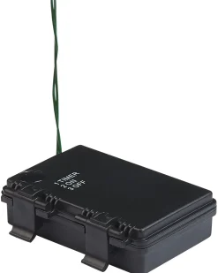 Beliani Ghirlanda di Natale LED WAPTA Verde 40 cm Bianco Verde