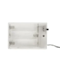Beliani Ghirlanda natalizia innevata LED ALBINI 45 cm Verde