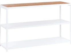 Outlet Beliani AVETRANA Metallo Marrone/Bianco Bianco Marrone