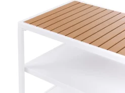 Discount Beliani AVETRANA Metallo Marrone/Bianco Bianco Marrone