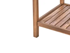 Online Beliani BRUCOLI Legno d'acacia Marrone/Argento Marrone Argento Grigio