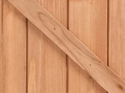Hot Beliani Isola per cucina esterna SCANNO Legno di abete chiaro Marrone
