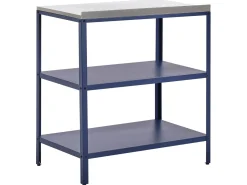 New Beliani Isola per cucina esterna VILAMA Blu Blu Argento