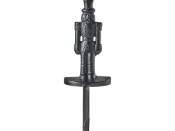 Outlet Beliani KAJAANI Schiaccianoci 21 cm Nero