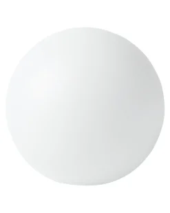 Beliani Lampada a sfera LED per esterni JOCOY con telecomando sporco Bianco