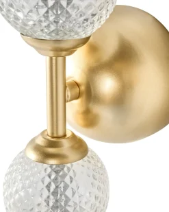 Best Beliani ARAS Vetro Oro Oro Trasparente