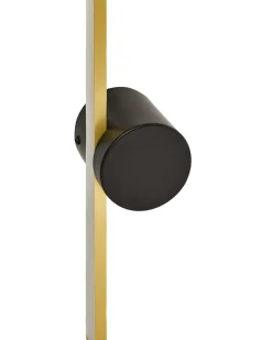 Sale Beliani Lampada da parete a LED INGENIO Metallo Oro Nero Oro